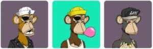 Bored Ape Yacht Club avatars are created through blockchain technology